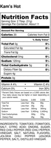 nutritional_label_hot_chili_sauce